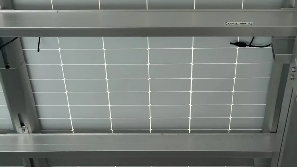 Unterseite Photovoltaikmodul